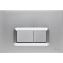 VitrA Loop-R Mekanik Kumanda Paneli Mat Krom Modeli 740-0685 Şık Tasarım Özelliği