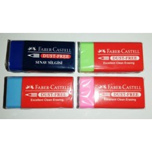 Faber-Castell Faber Castell Faber Dust-Free Renkli Silgi 4 Adet