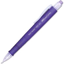 Faber-Castell Faber Castell Poly Matic Versatil Kalem 0.5 Şeffaf Gövde Mor