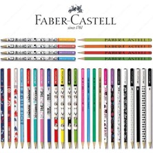 Faber-Castell 12 Adet Silgili Kurşun Kalem Karışık Renkler ile Yaratıcılığınızı Keşfedin