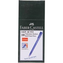 Faber-Castell Faber Castell Faber-Castell 1425 Auto Mavi Tükenmez Kalem