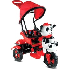 Babyhope Kırmızı Siyah Panda Bisiklet 127