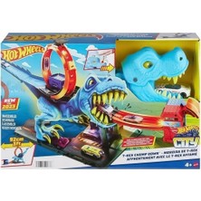 Hot Wheels HKX42 Dinozor ile Mücadele Oyun Seti