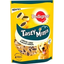Pedigree  Tasty Minis Sığır ve Peynir Lezzetli Köpek Ödül Maması 140gr