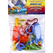 Brons Oyun Hamuru Kalıp Seti BR-471