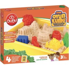 Bubu Oyun Kumu Büyük Havuzlu Tarihi Kalıplar Seti 1000 Gr.