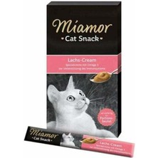 Miamor Lachs Cream Somonlu Kedi Ödülü 6X15 gr.