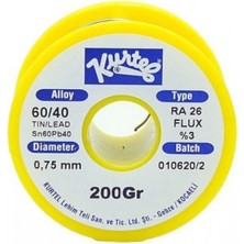 Kurtel Lehim Teli 200 Gram 0,75MM Kurtel Lehim Teli 200 Gram