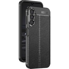 Voyo Samsung Galaxy A24 Deri Görünümlü Silikon Renk Atmaz Darbe Emici