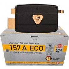 Kale Kilit 157A Eco Trajlı Demir Kapı Kilidi 157A0000116