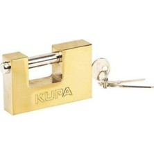 KUP10 Kupa Kayar Milli Asma Kilit Sarı 90MM