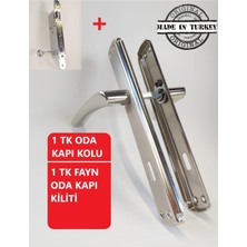 Hira Oda Kapı Kolu Seti : 1 Tk Oda Kapı Kolu , 1tk Fayn Oda Kapı Kilit'i