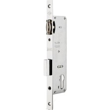 Kale 155 30 Alüminyum Doğrama Için Silindirli Kapı Kilidi Makaralı 30MM - Krom (Silindirsiz)