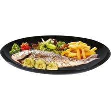 Luminarc Diwali Noir Oval Dish 33X25 cm Servis Tabak