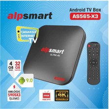 Herbirivar Alpsmart AS565-X3 Air Kumanda Hediyeli And. Tv Box