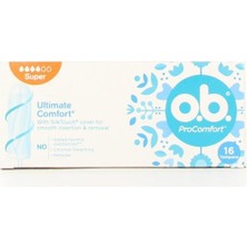 O.B. Procomfort Tampon Ultimate Comfort Süper 16'Lı