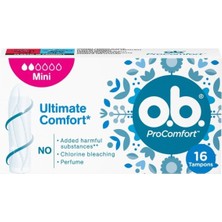 O.B. Procomfort Ultimate Tampon Mini 16'Lı