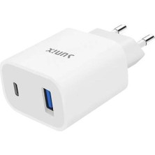 Sunix S236 Çift Çıkışlı Usb-S ve Type-C Sadece Başlık PD20W Ev Şarj Aleti