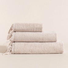 Chakra Hemillie Banyo Havlusu 70X140 cm Bej
