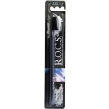 R.O.C.S. Black Edition Beyazlatıcı Siyah Kıl Diş Fırçası