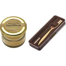 Toothwak Toothawk Diş Fırçası 3ad Başlık Ve Misvak Diş Tozu