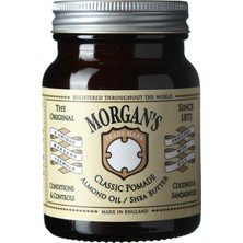 Morgan's Pomade Almond Oil Shea Butter Classic Pomade -Doğal Görünüm Sağlayan Şekillendirici Pomad 100 gr