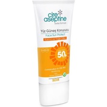 Cire Aseptine Yüz Güneş Koruyucu Karma ve Yağlı Ciltler 50+Spf 50 ml