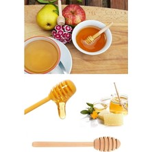 Amagood 3'lü Ahşap Bal Kaşığı Reçel Pekmez Kaşık Seti