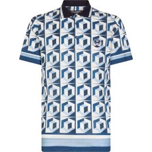 Dolce & Gabbana Dolce&gabbana Geometric Print Polo-Shirt G8LW6ZFI701