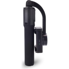 Selfie Stick Polosmart PSM55 Zoom Professional Tek Motorlu Video Gimbal Siyah