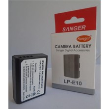 Sanger Canon LP-E10 Batarya, Pil