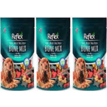 Reflex Semi-Moist Mini Mix Kemik Köpek Ödülü 150 gr x 3 ( Adet )