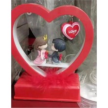 EC Shop Giralstore Kalp Şeklinde Işıklı Müzik Kutusu