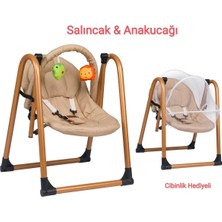 Pasha Baby Lucca Salıncak Anakucağı Kolik Bebek Salıncağı Ev Tipi Salıncak