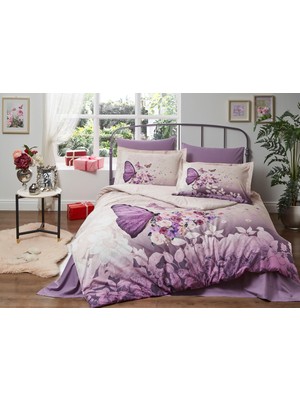 Özdilek Çift Kişilik Ranforce Nevresim Takımı For My Mother Pembe