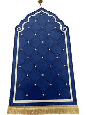 Eakren Seyahat Dua Halı Koleksiyon Eid Yumuşak Halı Mevcut Mavi 60CMX110CM (Yurt Dışından)