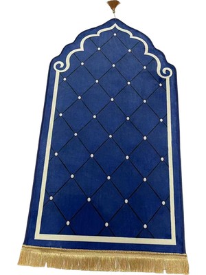 Eakren Seyahat Dua Halı Koleksiyon Eid Yumuşak Halı Mevcut Mavi 60CMX110CM (Yurt Dışından)