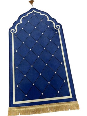 Eakren Seyahat Dua Halı Koleksiyon Eid Yumuşak Halı Mevcut Mavi 60CMX110CM (Yurt Dışından)