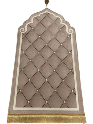 Eakren Seyahat Dua Halı Koleksiyon Eid Yumuşak Halı Mevcut Kahve 80CMX120CM (Yurt Dışından)