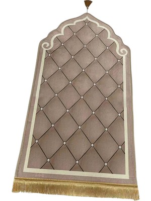 Eakren Seyahat Dua Halı Koleksiyon Eid Yumuşak Halı Mevcut Kahve 80CMX120CM (Yurt Dışından)