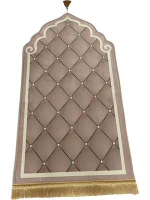 Eakren Seyahat Dua Halı Koleksiyon Eid Yumuşak Halı Mevcut Kahve 80CMX120CM (Yurt Dışından)