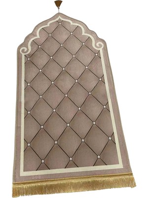 Eakren Seyahat Dua Halı Koleksiyon Eid Yumuşak Halı Mevcut Kahve 80CMX120CM (Yurt Dışından)