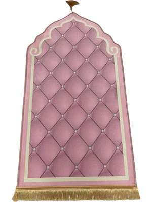 Eakren Seyahat Dua Halı Koleksiyon Eid Yumuşak Halı Mevcut Pembe 80CMX120CM (Yurt Dışından)