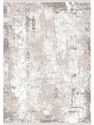 İpek Halı Ipek Yolluk Halısı Modern 100X200 Gaspara 14557 Bej