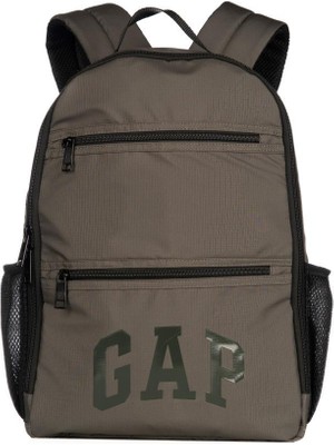 Gap Haki Renkli Çift Bölmeli Sırt Çantası Özellikleriyle Rahat Kullanım Sunuyor
