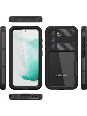 Z-Mobile Samsung Galaxy S23 Plus Su Geçirmez Kılıf Waterproof Shockproof Ip 68 Sertifikalı Su Altı Kılıf