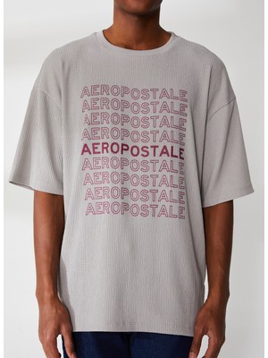 Aeropostale T-Shirt, L, Gri