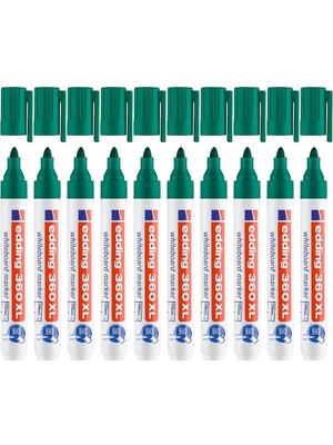 Edding Edding 360XL Tahta Kalemi Yeşil 10'lu Paket