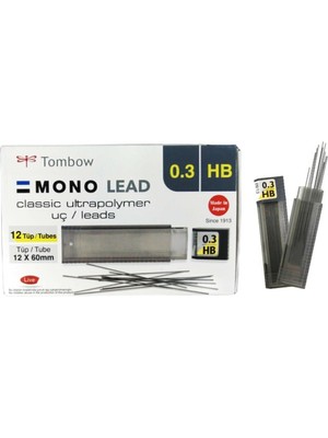 Tombow Hb 0.3 Uç 12 Li Kutu