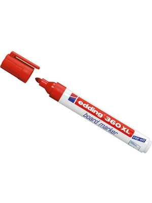 Edding Beyaz Tahta Kalemi Kırmızı 360 Xl (10'lu)